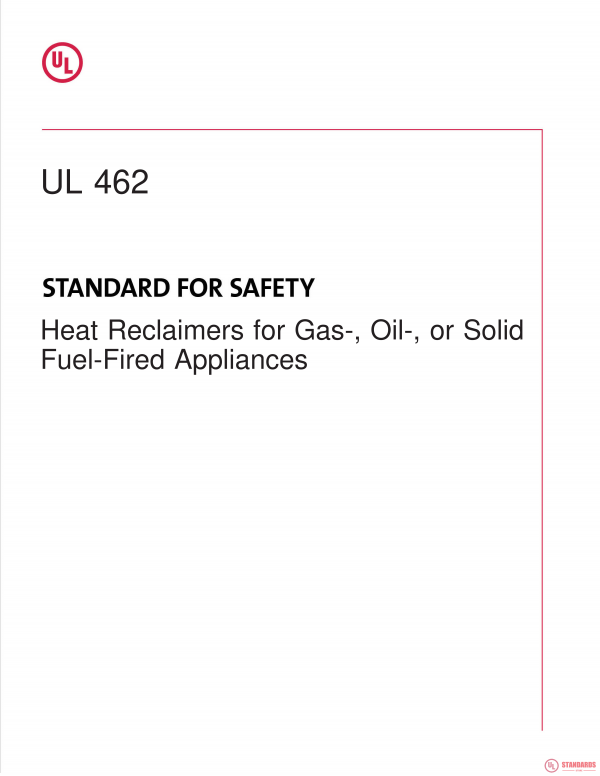 UL 462 PDF